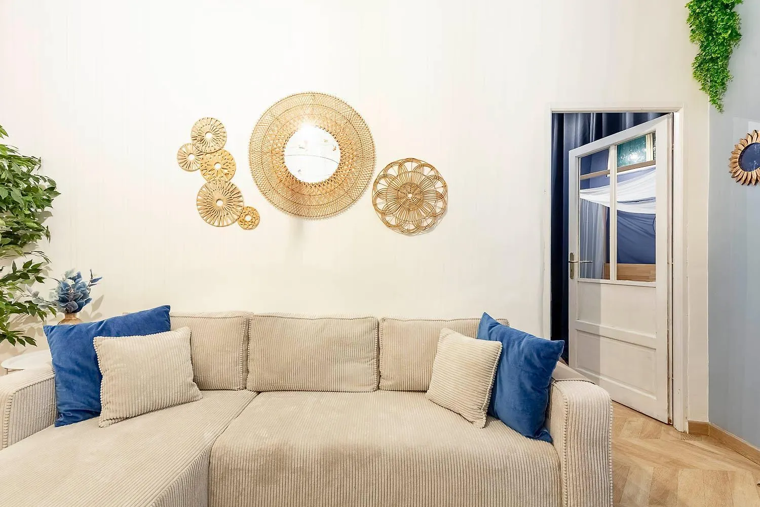 Boho Chic Apartment In Old Town ニース フランス